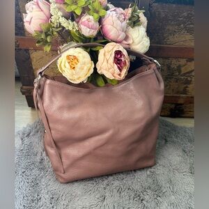 Gianni Notaro - Large Soft Pebble Leather Hobo Boho Shoulder Bag Hand Bag Purse